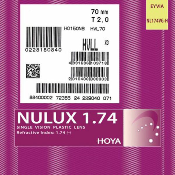 عدسی (LONG LIFE) NULUX1.74 EYVIA