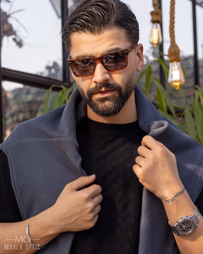 عینک آفتابی مردانه Jeans Club مدل 8753