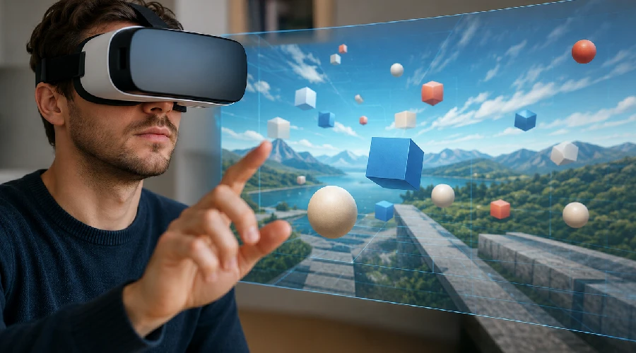 عینک VR برای تنبلی چشم
