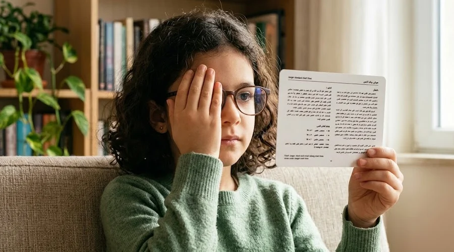 تست دید نزدیک