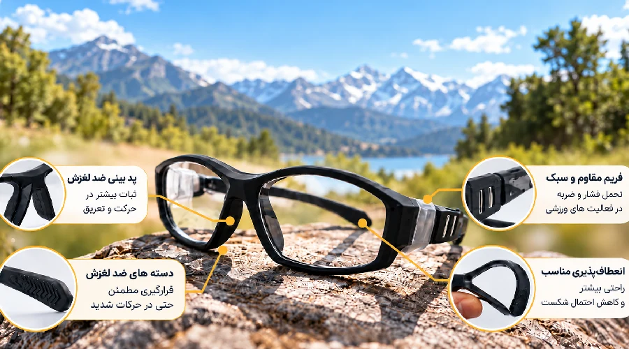 فریم مناسب برای محصولات ورزشی